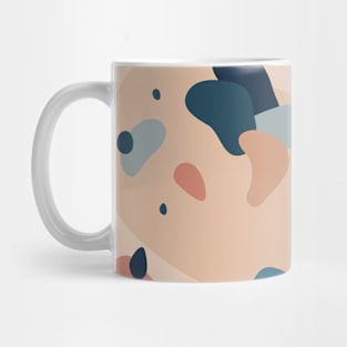 Blue pastel floral #8 Mug